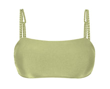 Carregar imagem no visualizador da galeria, Product Front: Rio De Sol Haut Top Oliva Bandeau-Reto