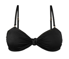 Carregar imagem no visualizador da galeria, Product Front: Rio De Sol Haut Top Shimmer-Black Bandeau-Joy