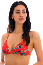 Carregar imagem no visualizador da galeria, Gallery: Rio De Sol Haut Top Wildflowers Tri-Fixo