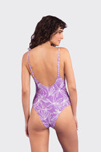 Carregar imagem no visualizador da galeria, Model Back: Rio De Sol Une Pièce Trail-Purple Hype