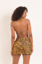 Carregar imagem no visualizador da galeria, Model Back: Rio De Sol Jupe De Page Wild-Orange Skirt-Knot