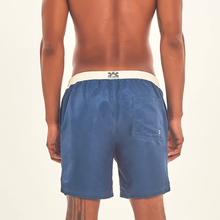 Carregar imagem no visualizador da galeria, Model Back: Uv Line Bermuda / Short Pour Homme Shorts Boxer Aco Off White Upf50+