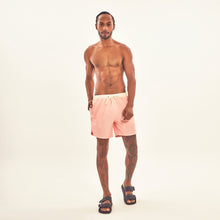 Carregar imagem no visualizador da galeria, Model Front: Uv Line Bermuda / Short Pour Homme Shorts Boxer Rose Upf50+