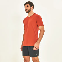 Carregar imagem no visualizador da galeria, Image 02: Uv Line Fitness Haut T-Shirt Sport Fit Ferrugem Upf50+