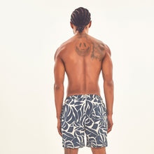 Carregar imagem no visualizador da galeria, Model Back: Uv Line Bermuda / Short Pour Homme Shorts Costela Aco Upf50+
