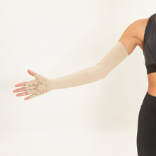 Carregar imagem no visualizador da galeria, Image 05: Uv Line Gants Extra Long Gloves Uni Chocolate Upf50+
