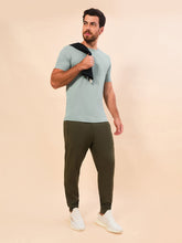 Carregar imagem no visualizador da galeria, Image 04: Uv Line T-Shirt Pour Homme T-Shirt New Fit Masc Verde Agua Upf50+
