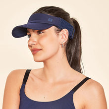 Carregar imagem no visualizador da galeria, Image 02: Uv Line Visière Elastic Visor Navy Blue Upf50+
