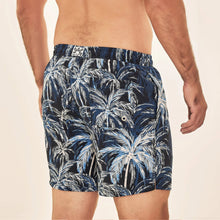 Carregar imagem no visualizador da galeria, Image 04: Uv Line Short De Bain Short Acqua Coqueiros Marinho Upf50+
