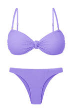 Carregar imagem no visualizador da galeria, Product Front: Rio De Sol Ensemble Set Bora-Lavanda Bandeau-Joy Leblon
