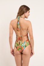 Carregar imagem no visualizador da galeria, Model Back: Rio De Sol Une Pièce Tropical Mel-Op
