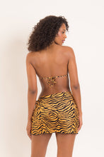 Carregar imagem no visualizador da galeria, Model Back: Rio De Sol Jupe De Page Wild-Orange Skirt-Knot
