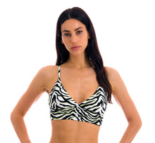 Carregar imagem no visualizador da galeria, Gallery: Rio De Sol Haut Top Wild-Black Tri-Tank
