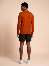 Carregar imagem no visualizador da galeria, Model Back: Uv Line T-Shirt Longsleeve Uvpro Brasil Masc Pitanga Upf50+
