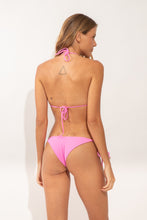 Carregar imagem no visualizador da galeria, Model Back: Rio De Sol Bas Bottom Crespinho-Rosa Cheeky-Tie
