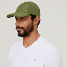 Carregar imagem no visualizador da galeria, Image 02: Uv Line Casquette Cap Uv Pro Masc Green Militar Upf50+
