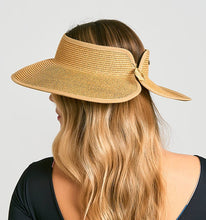 Carregar imagem no visualizador da galeria, Model Back: Uv Line Visière Visor Siena Imp Fem Wheat Upf50+
