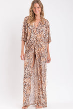 Carregar imagem no visualizador da galeria, Gallery: Rio De Sol Vêtement De Plage Leopard Long Dress
