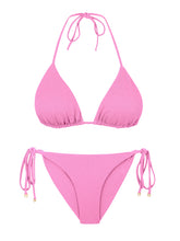 Carregar imagem no visualizador da galeria, Product Front: Rio De Sol Ensemble Set Crespinho-Rosa Tri-Inv Cheeky-Tie

