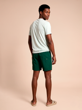 Carregar imagem no visualizador da galeria, Model Back: Uv Line T-Shirt Pour Homme T-Shirt Uvpro Masc Light Green Upf50+
