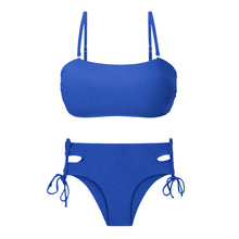 Carregar imagem no visualizador da galeria, Product Front: Rio De Sol Ensemble Set Oceano Bandeau-Reto Madrid
