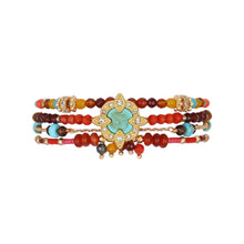 Carregar imagem no visualizador da galeria, Product Front: Hipanema Bracelet Metaphor Turquoise Hipanema
