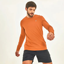 Carregar imagem no visualizador da galeria, Image 04: Uv Line T-Shirt Pour Homme Longsleeve Sport Fit Caramelo
