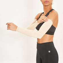 Carregar imagem no visualizador da galeria, Image 02: Uv Line Gants Long Sleeve Beige Upf50+
