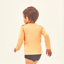 Carregar imagem no visualizador da galeria, Model Back: Uv Line Maillot De Bain Bébé Rash Guard Baby Solar Upf50+
