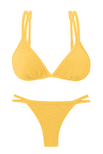 Carregar imagem no visualizador da galeria, Product Front: Rio De Sol Ensemble Set Malibu-Yellow Tri-Duo Mini-Duo
