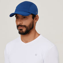 Carregar imagem no visualizador da galeria, Image 02: Uv Line Casquette Cap Athletic Dry 2021 Masc Nav Yblue Upf50+
