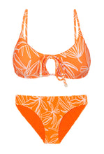 Carregar imagem no visualizador da galeria, Product Front: Rio De Sol Ensemble Set Trail-Orange Tank-Tie Essential-Comfy
