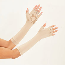 Carregar imagem no visualizador da galeria, Image 05: Uv Line Gants Long Gloves Uni Chocolate Upf50+
