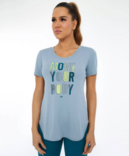 Carregar imagem no visualizador da galeria, T-Shirt Skin Fit Inspiracional Cinza Wind
