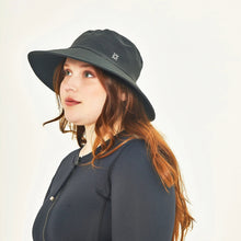 Carregar imagem no visualizador da galeria, Image 03: Uv Line Chapeau Souple/Capeline Hat Lyon Nac L Fem Black Upf50+
