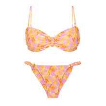 Carregar imagem no visualizador da galeria, Product Front: Rio De Sol Ensemble Set Dreamy Bandeau-Crispy Cheeky-Crispy
