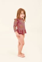 Carregar imagem no visualizador da galeria, Image 02: Uv Line Maillot De Bain Bébé Baby Shine Malva Up50+

