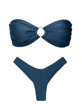 Carregar imagem no visualizador da galeria, Product Front: Rio De Sol Ensemble Set Shimmer-Shark Mavi Nara

