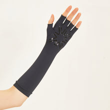 Carregar imagem no visualizador da galeria, Image 04: Uv Line Gants Long Gloves Uni Black Upf50+
