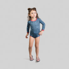 Carregar imagem no visualizador da galeria, Image 11: Uv Line Maillot De Bain Bébé Macaquinho Baby Listras Upf50+
