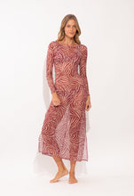 Carregar imagem no visualizador da galeria, Model Front: Rio De Sol Vêtement De Plage Dune Dress Lucy
