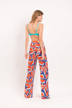 Carregar imagem no visualizador da galeria, Image 08: Rio De Sol Pantalon De Plage Leaves Wide Pants
