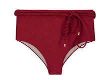 Carregar imagem no visualizador da galeria, Product Front: Rio De Sol Bas Bottom Shimmer-Divino Belted-High-Waist
