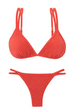 Carregar imagem no visualizador da galeria, Product Front: Rio De Sol Ensemble Set Malibu-Chili Tri-Duo Mini-Duo
