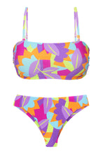 Carregar imagem no visualizador da galeria, Product Front: Rio De Sol Ensemble Set Dreams Bandeau-Reto Nice-Fio
