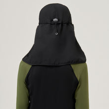 Carregar imagem no visualizador da galeria, Model Back: Uv Line Casquette Legionario Teens Preto Upf50+
