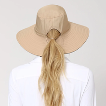 Carregar imagem no visualizador da galeria, Model Back: Uv Line Chapeau Souple/Capeline San Diego Kaki/Preto

