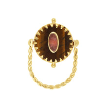 Carregar imagem no visualizador da galeria, Model Front: Hipanema Bague Miamor Amber Hipanema
