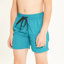Carregar imagem no visualizador da galeria, Image 03: Uv Line Maillot De Bain Garçon Short Aqua Lucca Petroleo Upf50+
