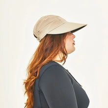 Carregar imagem no visualizador da galeria, Image 04: Uv Line Casquette Visor Capri Colors Areia Preto Upf50+
